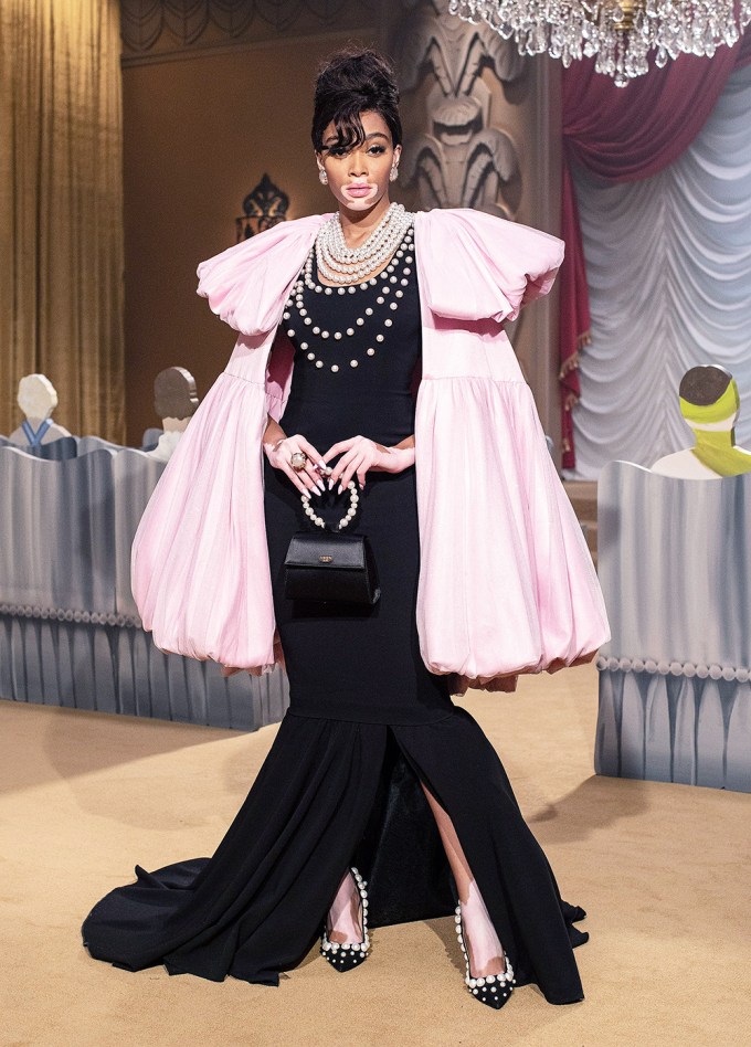 Winnie Harlow in Milan