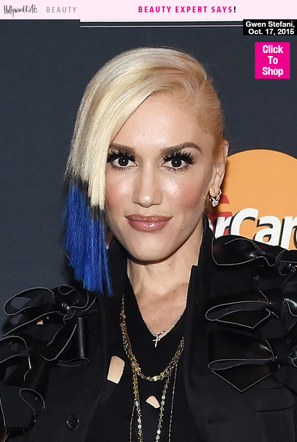 Gwen Stefani Blue Hair