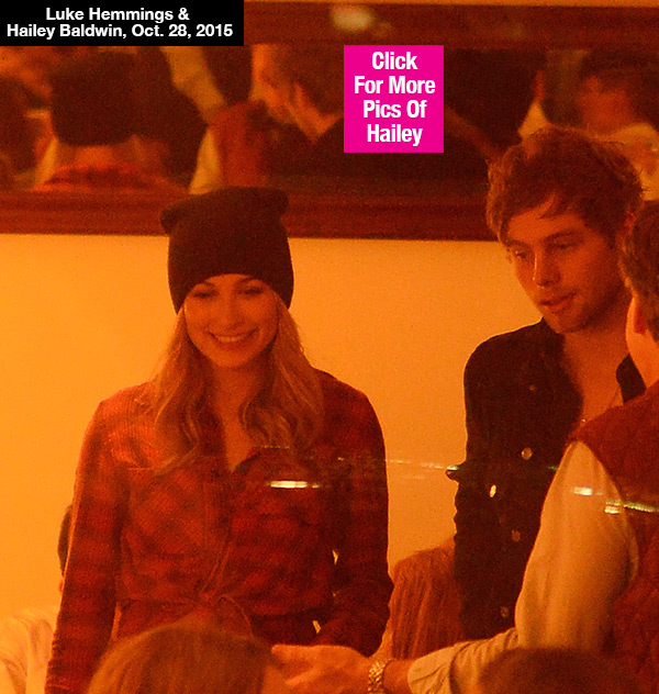 Hailey Baldwin Dating Luke Hemings