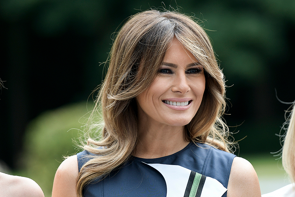 Melania Trump
Meeting of NATO Heads of State and Government in Brussels, Waterloo, Belgium - 11 Jul 2018
US First Lady Melania Trump looks on during a visit of the spouses of NATO leaders in the Walloon Brabant region, in Queen Elisabeth Music Chapel in Waterloo, south of Brussels, Belgium, 11 July 2018. NATO member countries' heads of states and governments gather in Brussels on 11 and 12 July 2018 for a two days meeting.