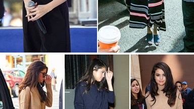 selena gomez 5 looks 1 day