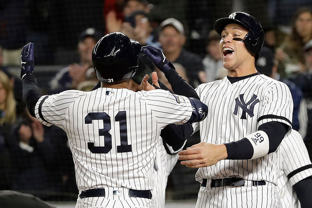 ALCS Astros Yankees Baseball, New York, USA - 18 Oct 2019