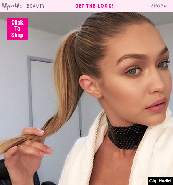 Gigi Hadid Ponytail Hairstyle