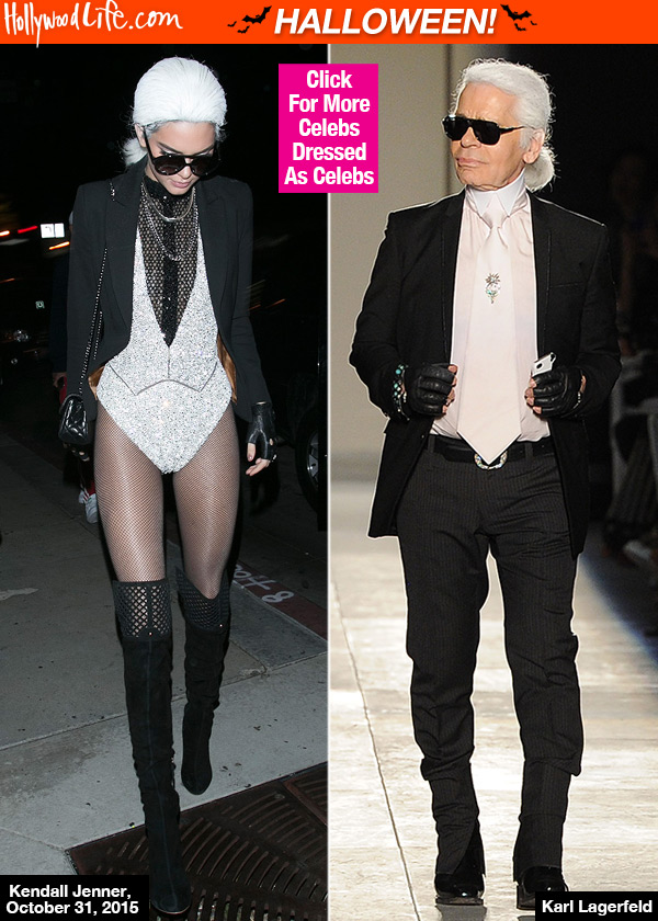 Kendall Jenner Karl Lagerfeld