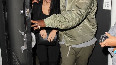 Corey Gamble Kourtney Kardashian Partying