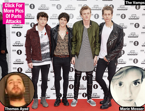 The Vamps Paris Attacks