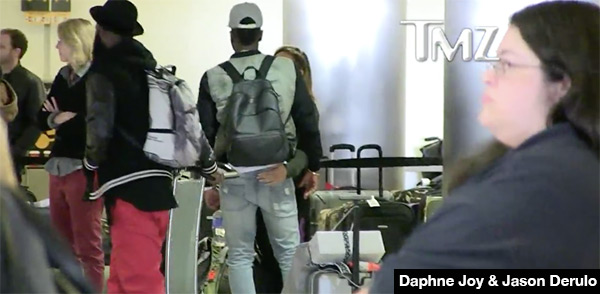 Jason Derulo Daphne Joy PDA