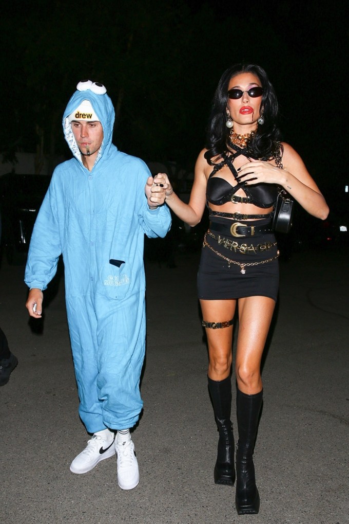 Justin & Hailey Bieber celebrate Halloween 2022