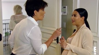 Kim Kardashian Attacks Kris Jenner Marble