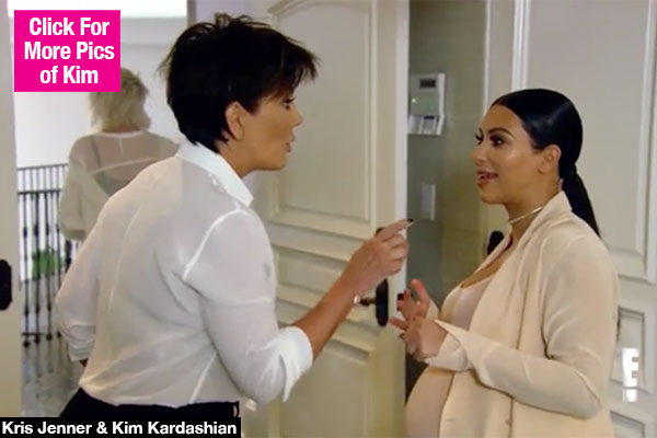 Kim Kardashian Attacks Kris Jenner Marble