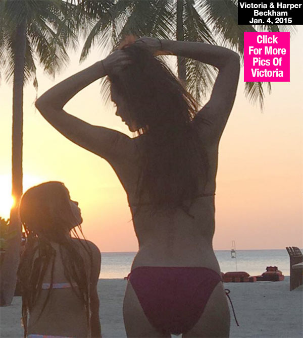 Victoria Beckham Sexy Bikini