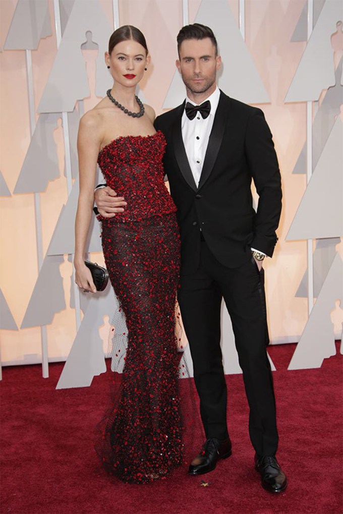 Adam Levine & Behati Prinsloo