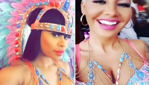 Blac Chyna Amber Rose Butts