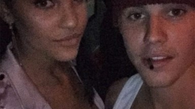 Justin Bieber Partying With Model