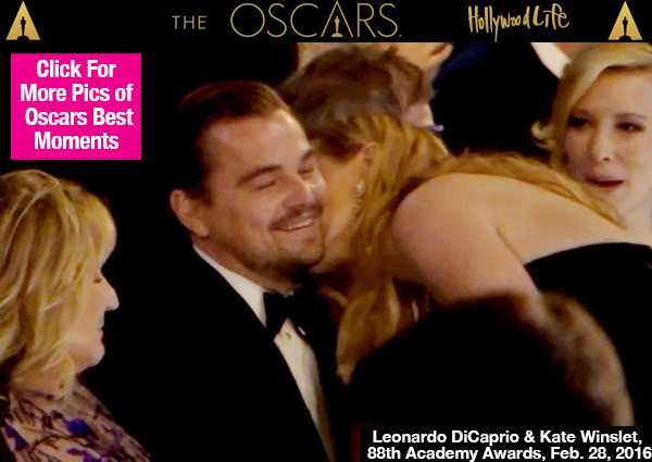 Kate Winslet Kissing Leonardo DiCaprio