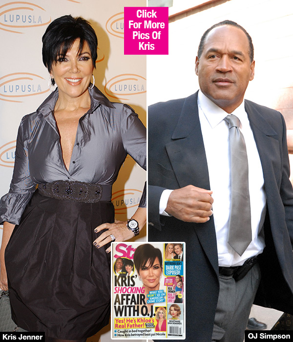 OJ Simpson Kris Jenner Affair