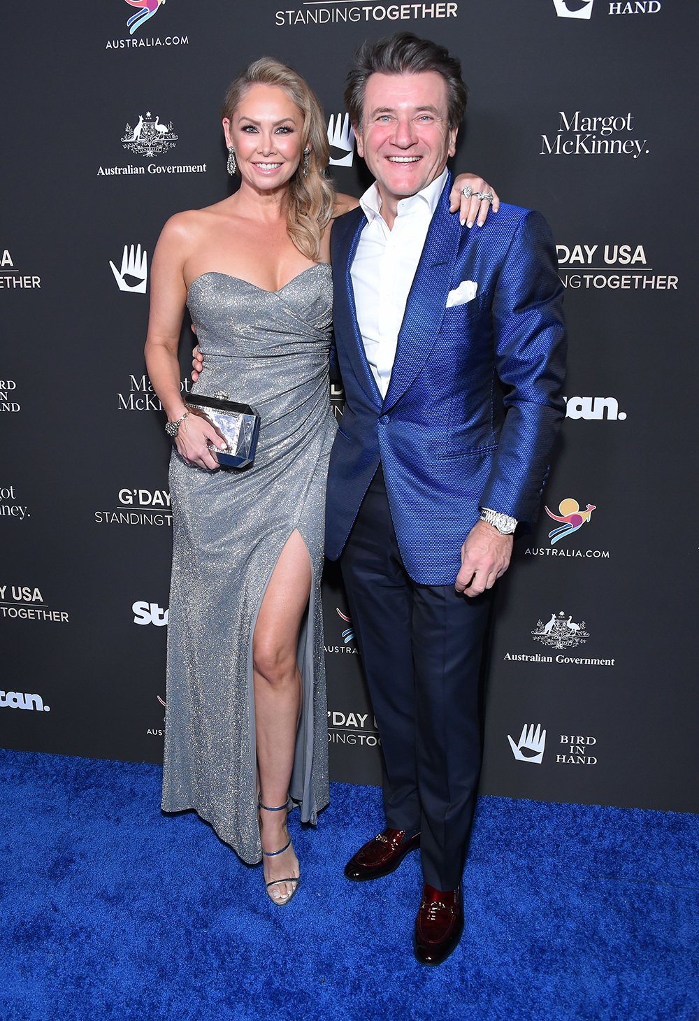 Kym Johnson and Robert Herjavec
G'Day USA, Arrivals, Los Angeles, USA - 25 Jan 2020