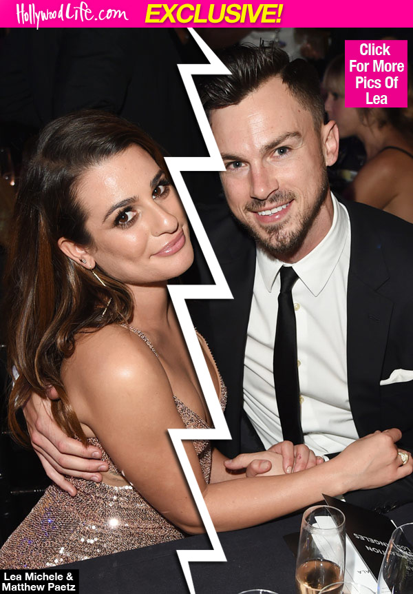 Lea Michele Dumped