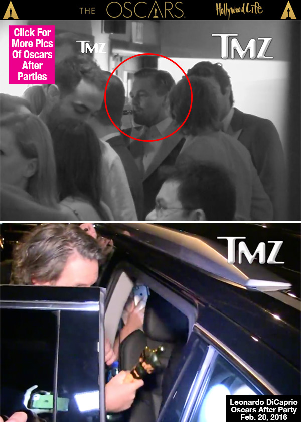 Leonardo DiCaprio Forgets Oscar
