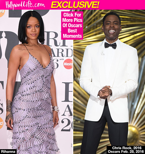 Rihanna Reaction Chris Rock Oscars