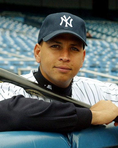 American League Mvp and Newly Acquired New York Yankee Alex Rodriguez Poses For Photographers Following a Press Conference at Yankees Stadium in the Bronx New York On Tuesday 17 February 2004 where His Signing by the Yankees Was Formally Announced Rodriguez Will Play Third Base For New York
Usa Mlb Alex Rodriguez Yankees - Feb 2004