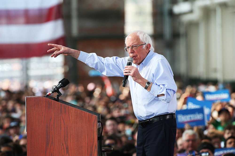 Bernie SandersBernie Sanders, US Presidential Election Campaigning, Richmond, USA - 17 Feb 2020