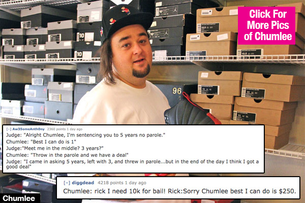 Chumlee Mocked Fans