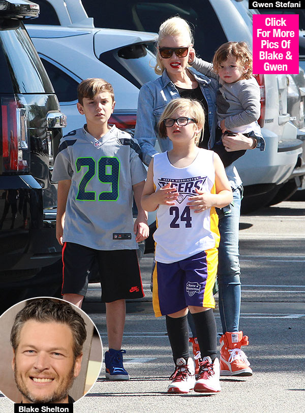 Gwen Stefani's Kids Calling Blake Shelton