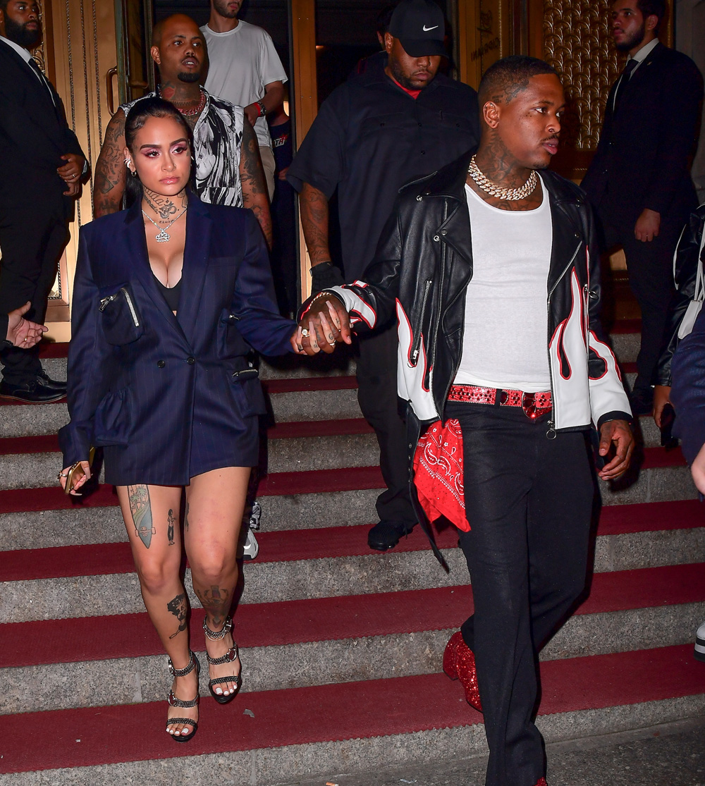 Kehlani and YG Make it Official as they Hold Hands Leaving KITH NYFW Runway Show