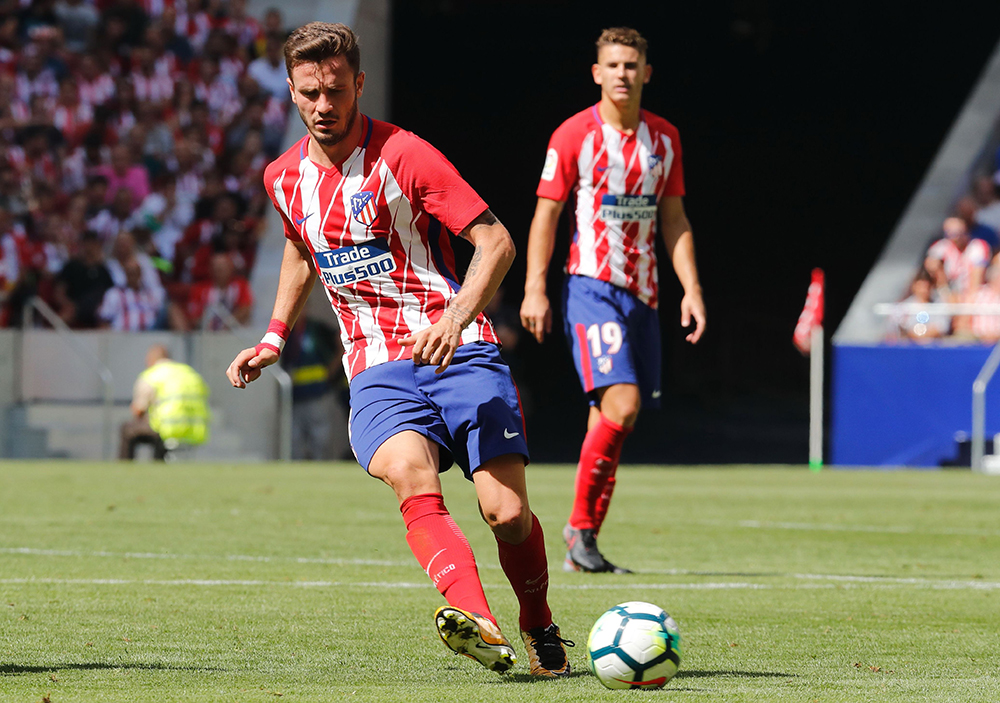 Saul Niguez
Atletico Madrid v Sevilla FC, La Liga Santander football match, Wanda Metropolitano, Madrid, Spain - 23 Sep 2017