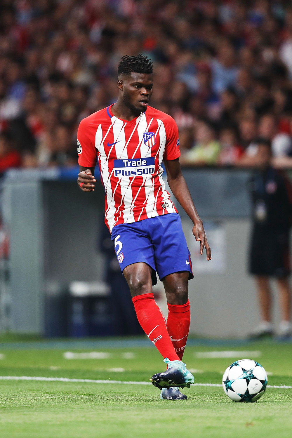 Thomas Partey
Atletico Madrid v Chelsea, UEFA Champions League football match, Group C, Wanda Metropolitano Stadium, Madrid, Spain - 27 Sep 2017