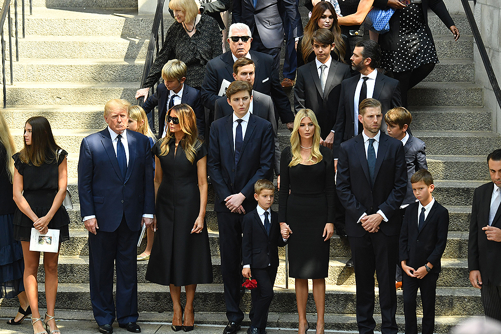 Ivana Trump funeral, St. Vincent Ferrer Roman Catholic Church, New York, USA - 20 Jul 2022