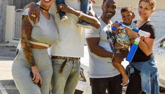 Wiz Khalifa Amber Rose Together