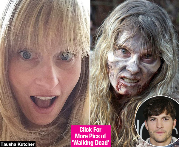 Ashton Kutcher Sister Walking Dead