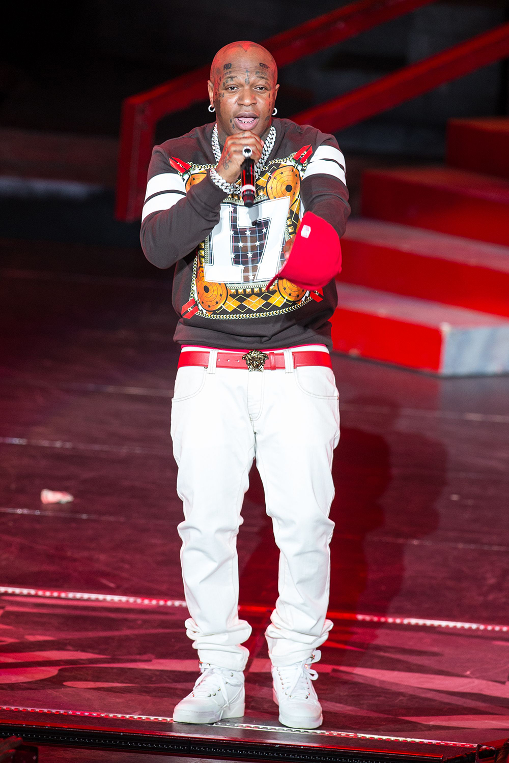 Birdman (AKA Bryan Williams) performs as a part of the America's Most Wanted Tour at the Verizon Wireless Amphitheater on in Irvine, Calif
America's Most Wanted Tour - , Irvine, USA