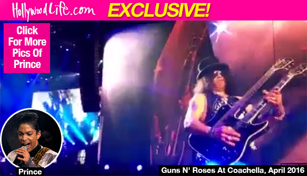 Guns N' Roses Prince Tribute