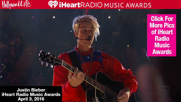Justin Bieber Performance iHeartRadio Awards