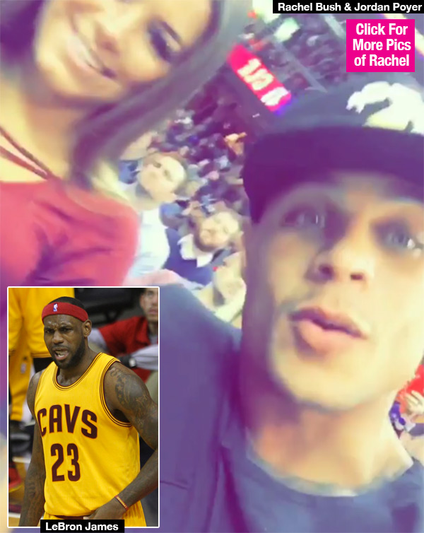LeBron James Flirting James Poyer Girlfriend