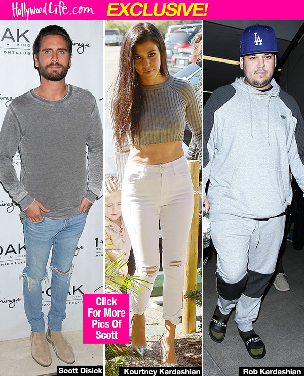 Scott Disick Rob Kardashian Engagement
