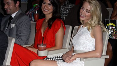 Amber Heard Tasya Van Ree Hanging Out