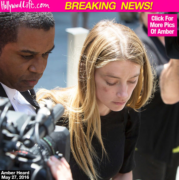 Amber Heard Crying