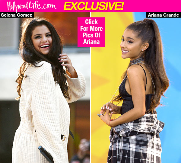 Selena Gomez Reaction Ariana Grande