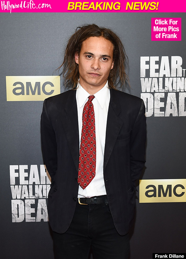 Frank Dillane Arrested