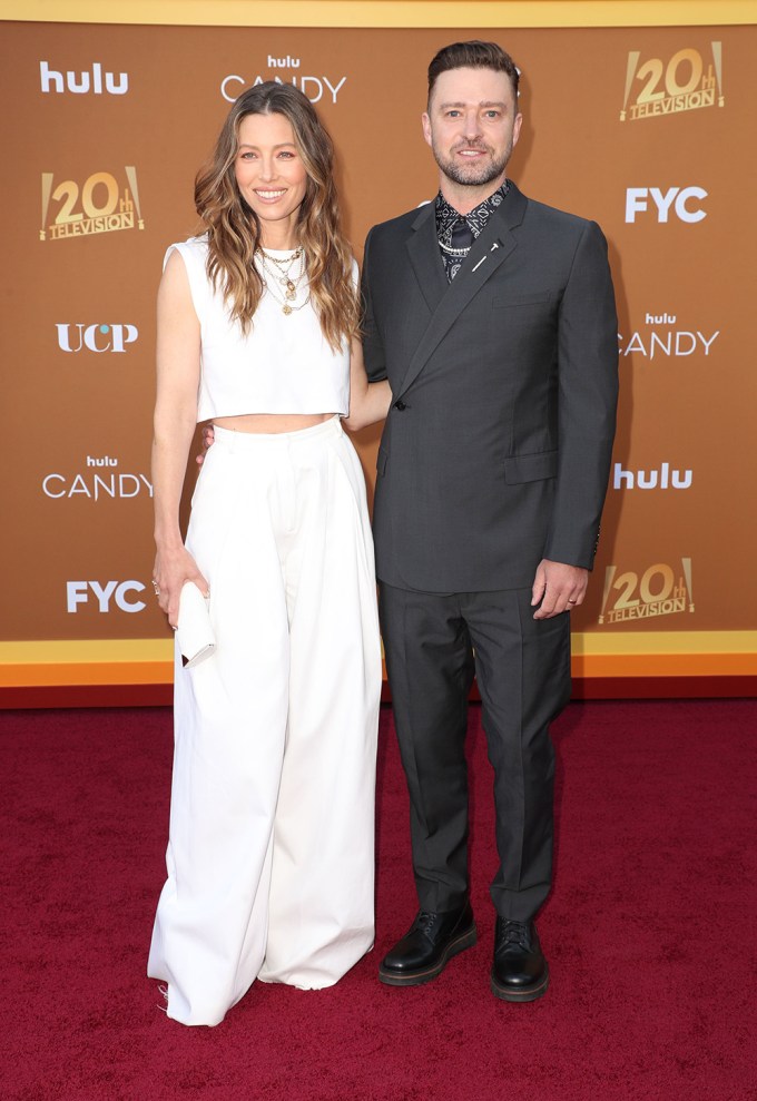 Jessica Biel & Justin Timberlake at the ‘Candy’ premiere