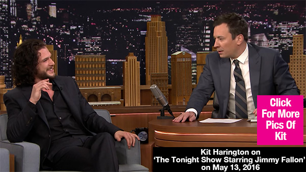 Kit Harington Scratches His Balls