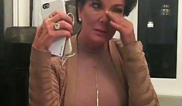 Kris Jenner Cries
