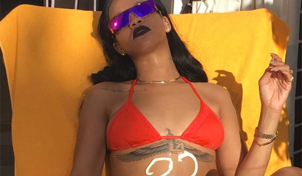 Lebron James Rihanna Bikini Photo