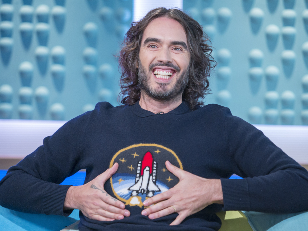 Russell Brand
'Sunday Brunch' TV show, London, UK - 22 Oct 2017