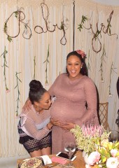 Tamera Mowry-Housley, Tia Mowry-Hardrict
Tia Mowry's Baby Shower, Il Pastaio, Los Angeles, USA - 31 Mar 2018