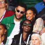 Maya Jama and Ben Simmons in the crowd on Centre Court
Wimbledon Tennis Championships, Day 7, The All England Lawn Tennis and Croquet Club, London, UK - 05 Jul 2021